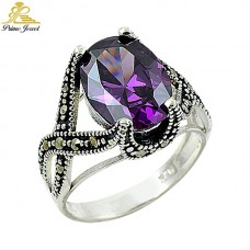 Gümüş Markazit Yüzük